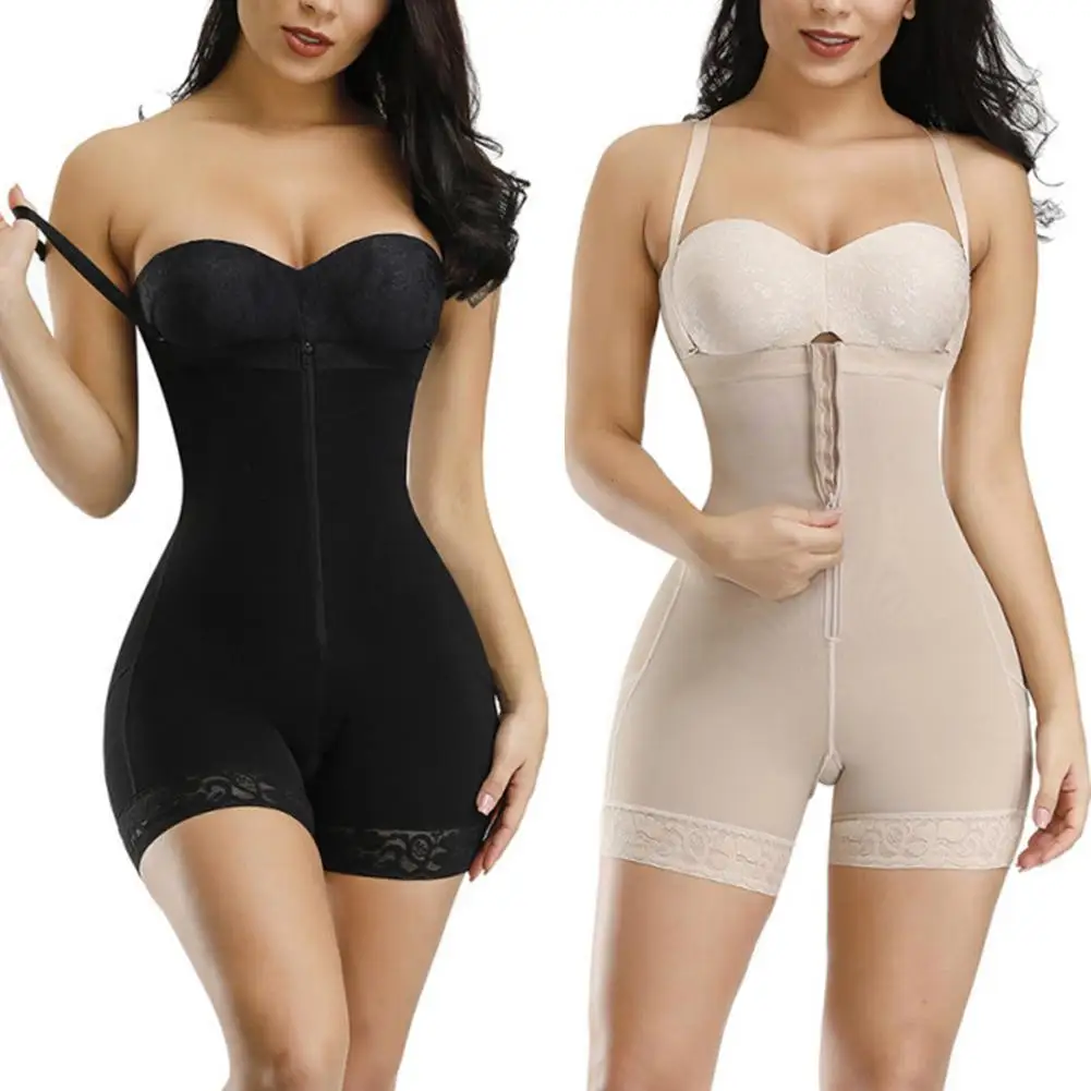 

Women Bodysuit Shapewear Full Body Shaper Waist Trainer Abdomen Shapers Tummy Control Slimming Briefer Corset Bodysuit Underwear