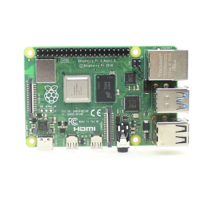 Оригинальный Raspberry Pi 4B сделано в Великобритании 1 ГБ 2 4 8 модуль макетной платы