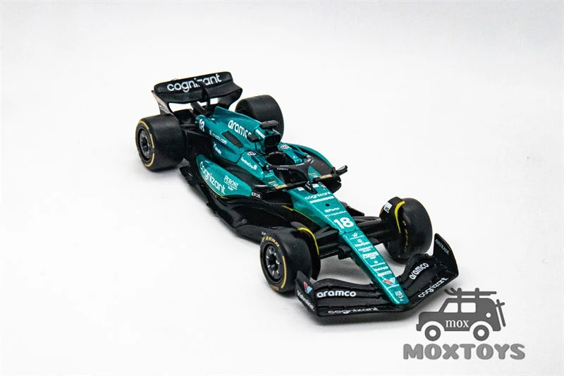 Модель автомобиля Bburago 1:43 2023 F1 AMR23 #14 Alonso / #18 Walk