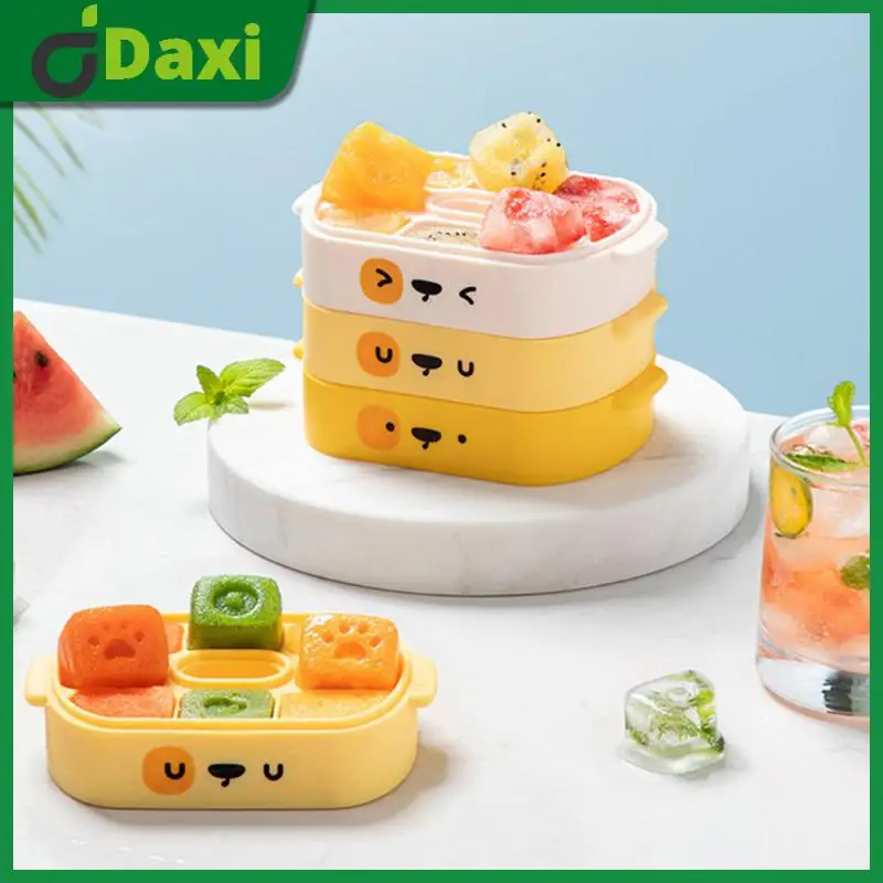

Kitchen Tools Accessories Mold Bar Wine Square Tray Ps/silicone With Lids Ice Maker Ice Blocks Maker Model Ice Box Diy