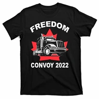 freedom convoy 2022 trucker t shirt