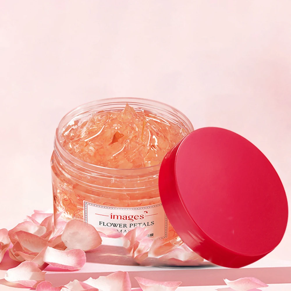 

Face Rose Osmanthus Moisturizing Petal Sleeping Mask Nourishing Whitening Acne Gel Face Mask Facial Skin Care Korean Cosmetics