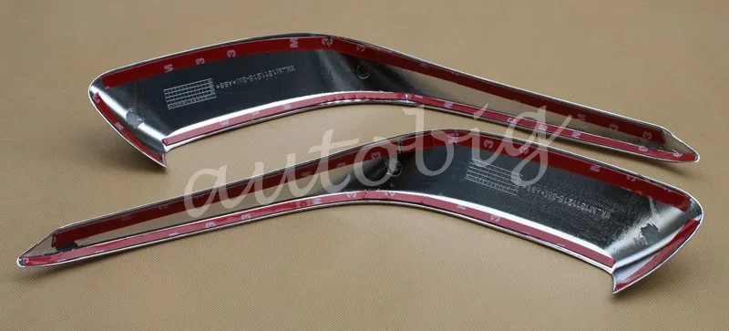 Хромированная передняя противотуманная Рабочая Крышка для Mazda3 2014 2015 2016 Mazda 3 BM