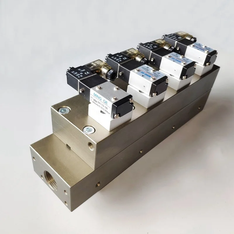 

MINGGE MGPC High Pressure Valve Block Combination Group Valve for PET Bottle Blow Molding Machine Blowing Valve