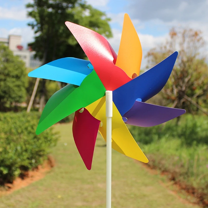 

Garden Yard Party Camping Windmill Wind Spinner Ornament Decoration Kids Toy New