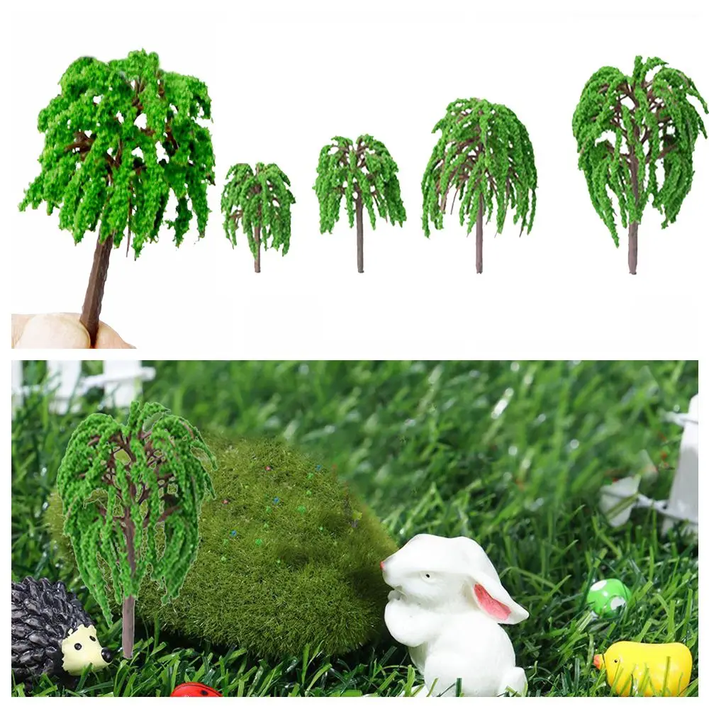 Домашний декор миниатюрная модель железной дороги самодельного песочного стола