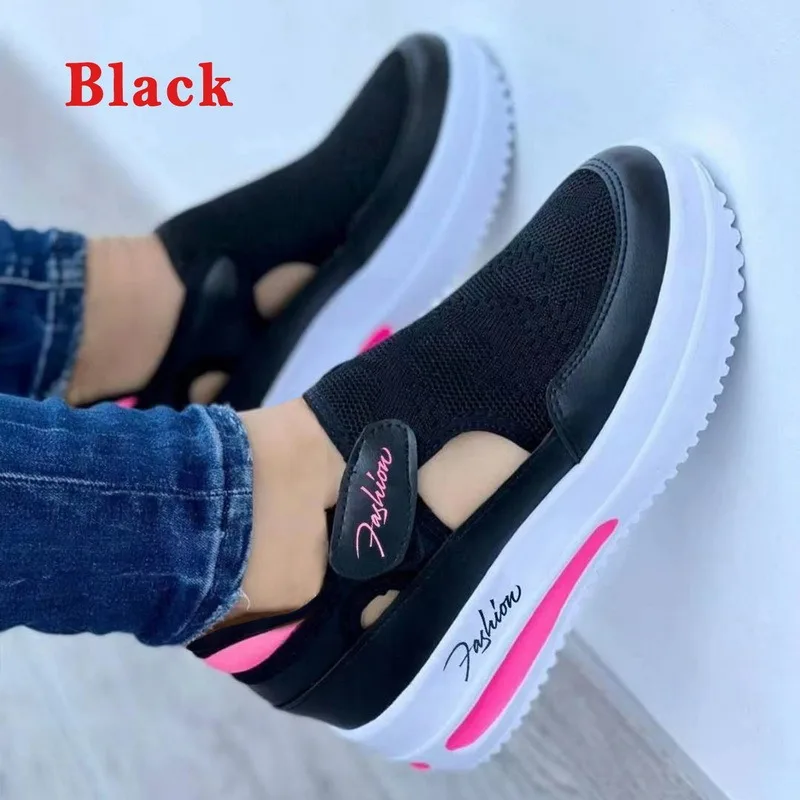 New Women Sneakers Platform Casual Breathable Sport Design Vulcanized Shoes Fashion Tennis Female Footwear Zapatillas Mujer