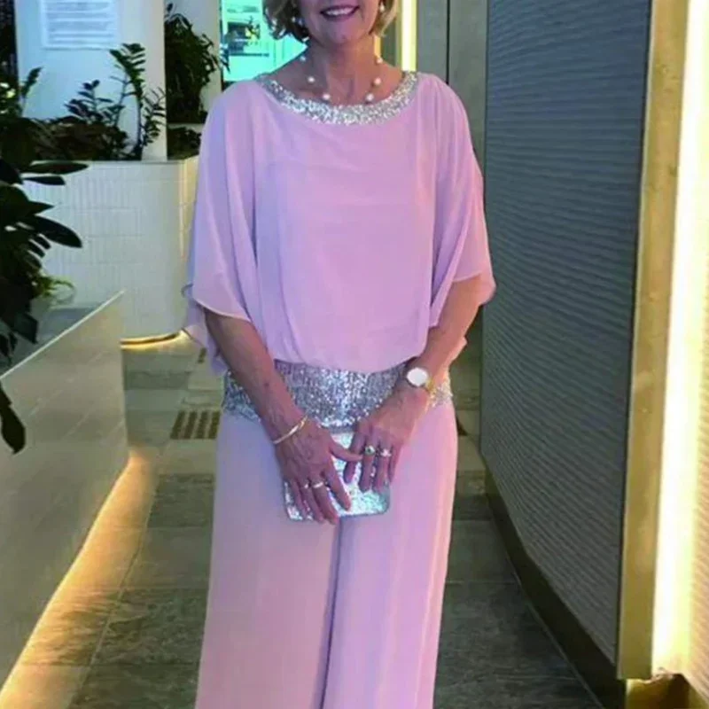 Женский модный костюм в стиле пэчворк Элегантная блузка с круглым вырезом и