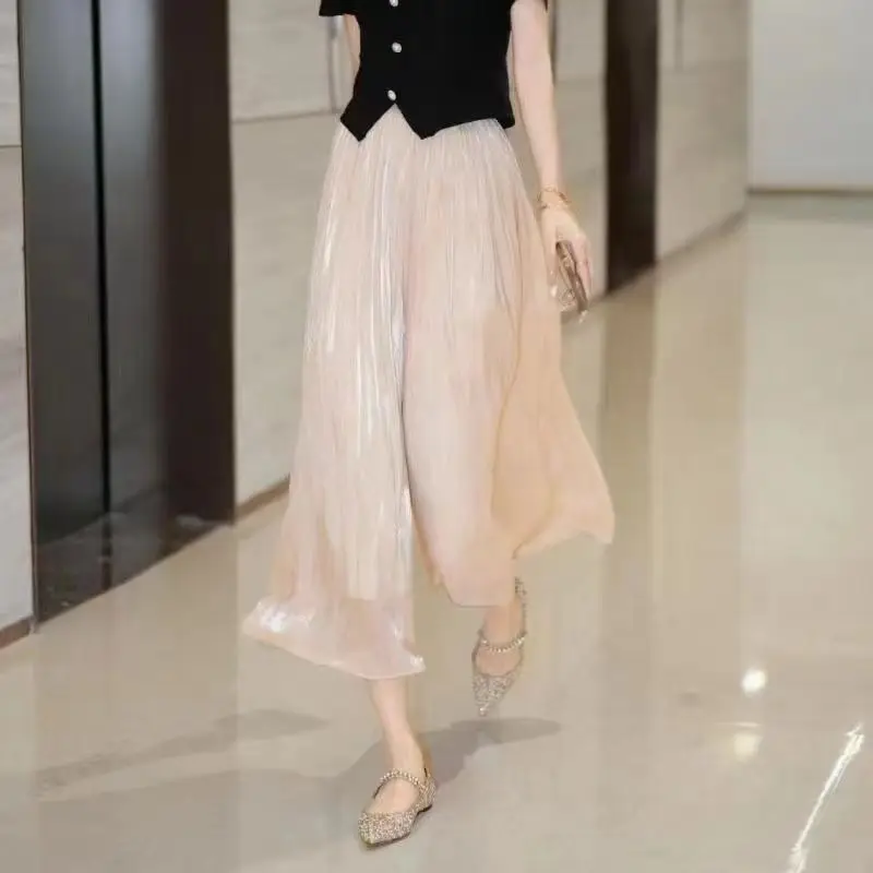 Женские летние свободные брюки из хлопка Мода