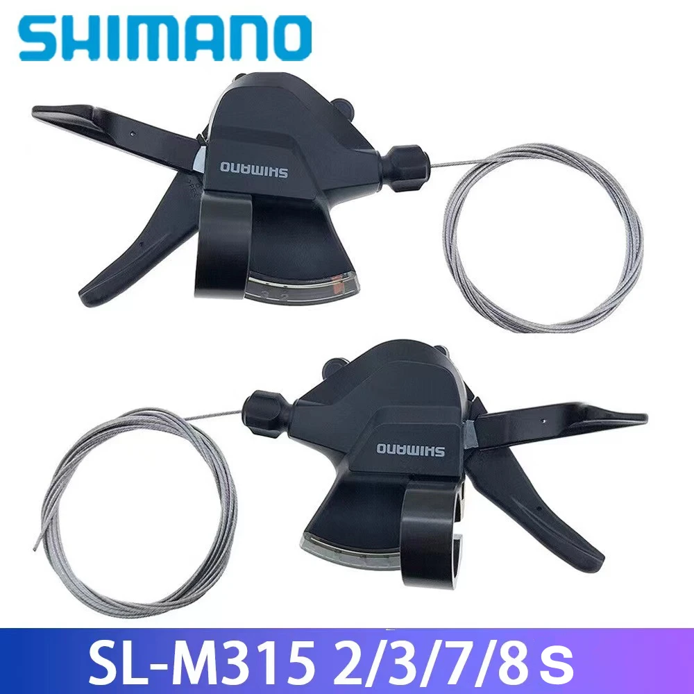 

SHIMANO Altus SL-M315 2s / 3s / 7s / 8s / 2x7s / 2x8s / 3x7s /3x8s Shifter Trigger Set Rapidfire Plus w/Shifter Cable Original