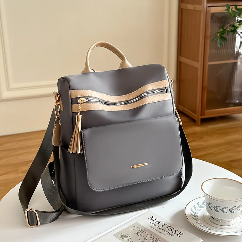 

Роскошный дизайнерский рюкзак 2023, водонепроницаемый женский рюкзак из ткани Оксфорд, Вместительная дорожная сумка, рюкзак, женские школьные сумки