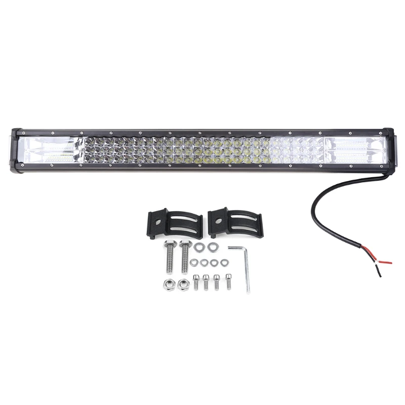 

408W 26 inch LED Light Bar Work Light Waterproof for Driving Offroad Car 4x4 SUV