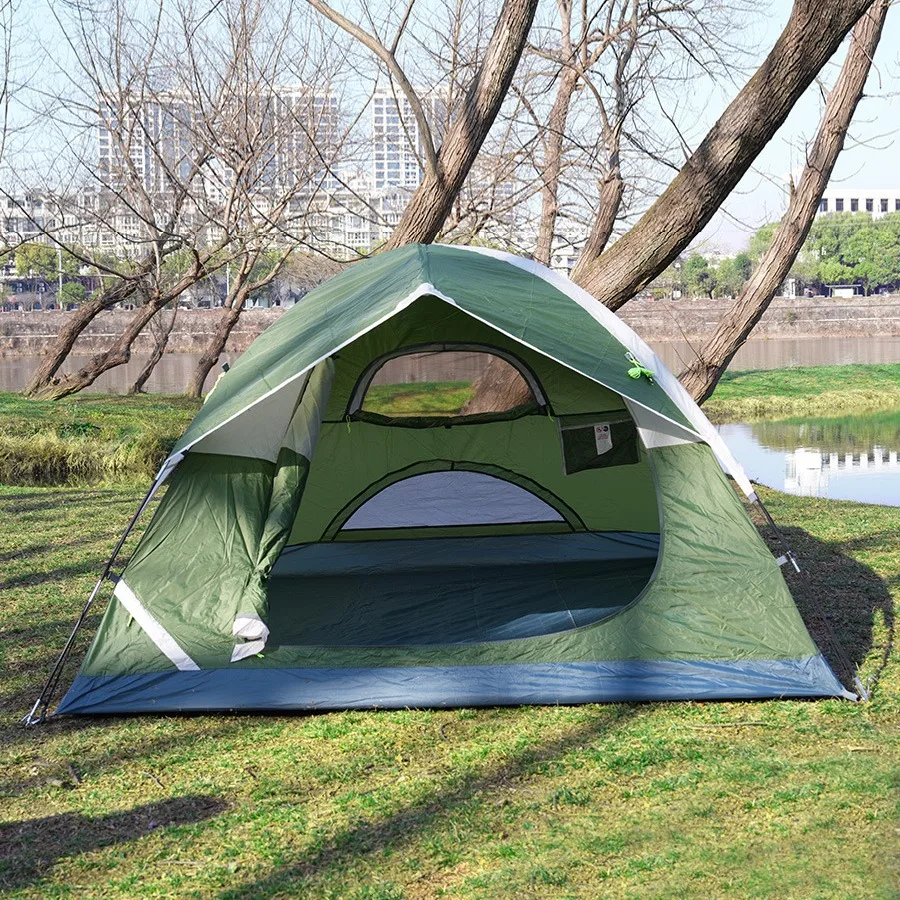 Туристические горные рюкзаки на 3-4 человек ультра-яркие палатки для отдыха