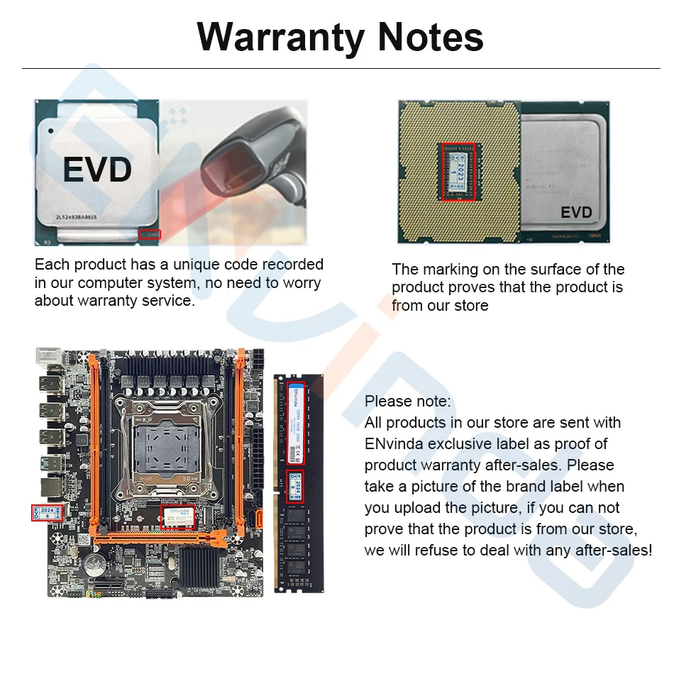 Оперативная память ENVINDA DDR4 8GX2 16GX2 3200 МГц