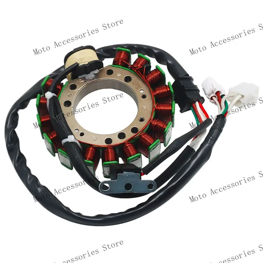 

Motorcycle Generator Stator Coil Comp For Yamaha YFM600 YFM600FW Grizzly 600 1998 4WV-85510-00 Moto Internal Accessory Parts 12V