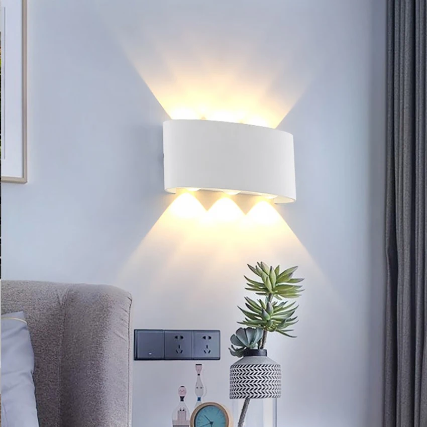 Led Wall Lamp Outdoor Waterproof wall lighting wall indoor lamp For Home Stair Bedroom Bedside Bathroom Corridor Lighting  RF18