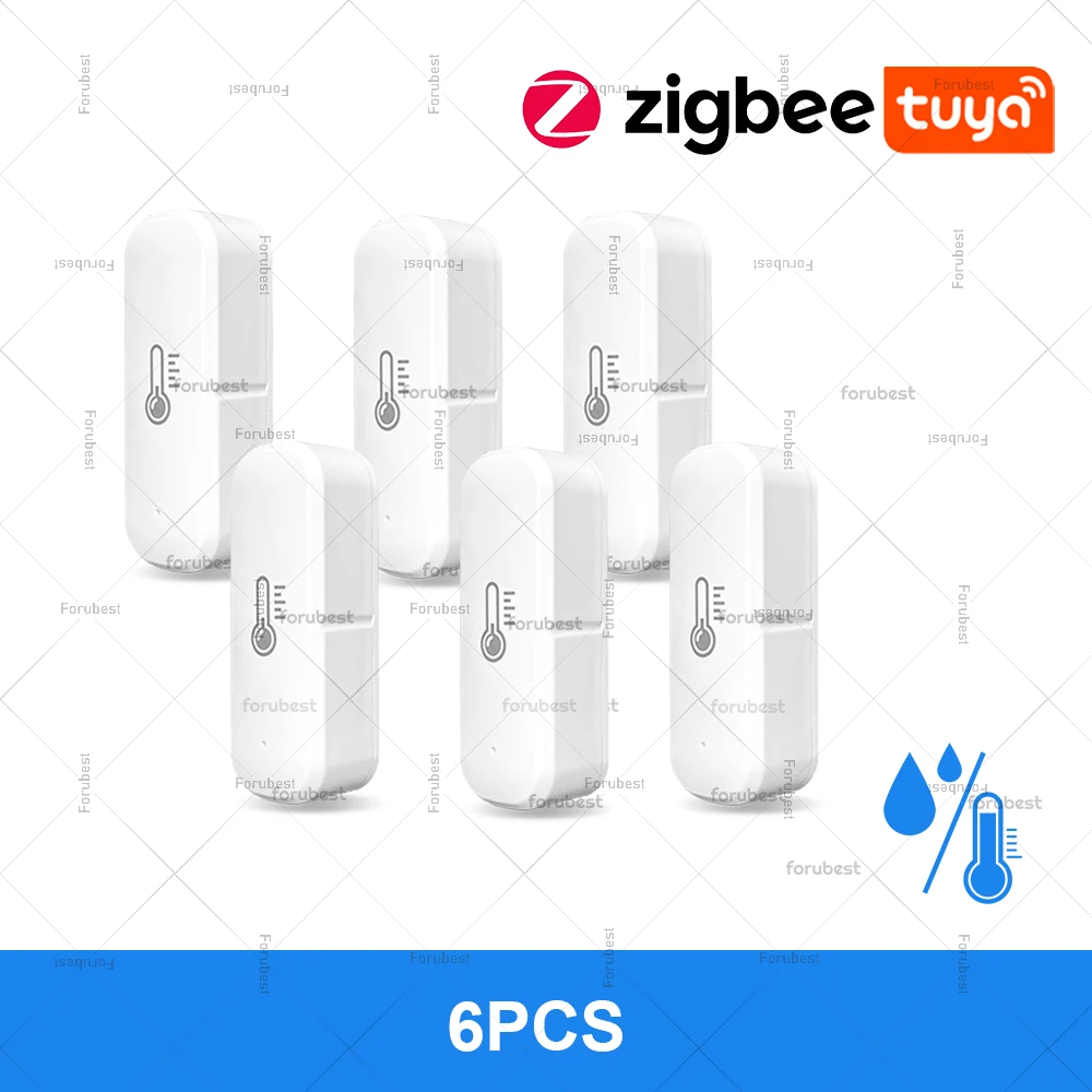 

Zigbee 3,0 датчик температуры и влажности термометр гигрометр домашняя автоматизация для Alexa Amazon Google Home Assistant Z2M