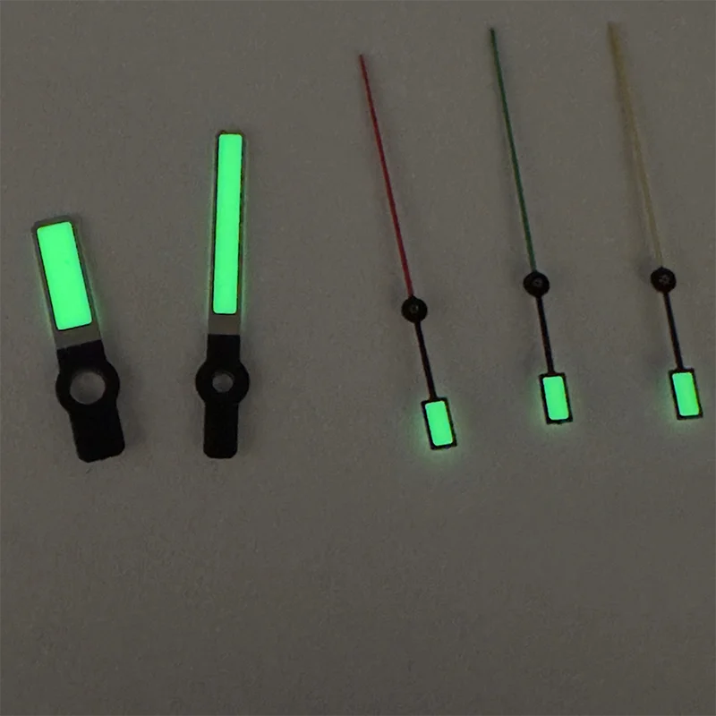 Watch Modify Parts SBBN031/SKX007/62MAS Style Super Green Luminous Watch Hand Suitable For NH35/36 Automatic Movement