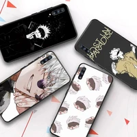 anime jujutsu kaisen gojo satoru phone case for samsung a51 a30s a52 a71 a12 for huawei honor 10i for oppo vivo y11 cover