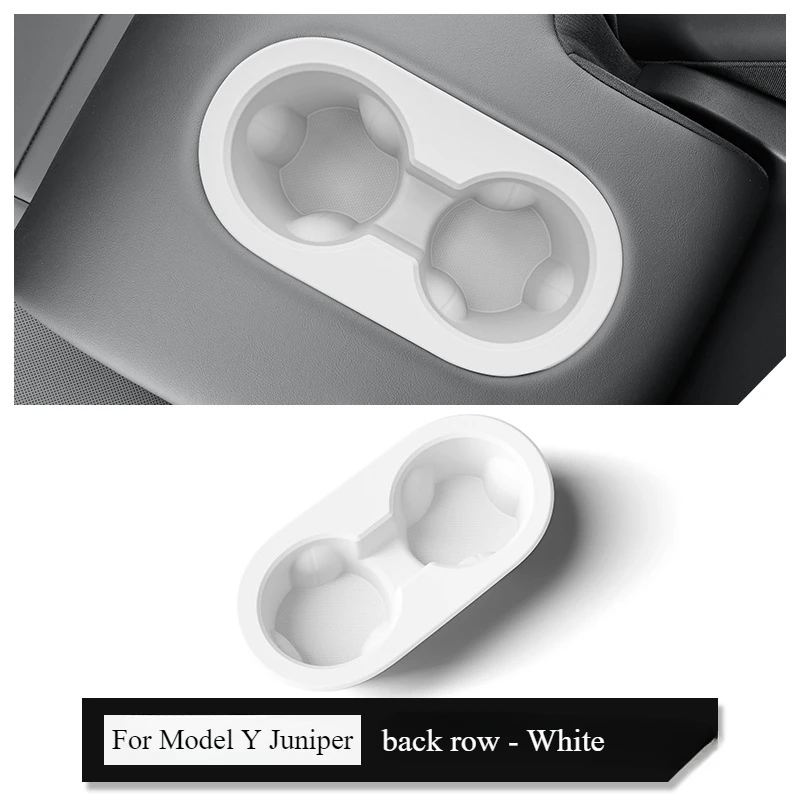 

Подстаканник для Tesla Model Y Juniper 2025 с центральным управлением/задняя крышка для чашки с водой, подставка для напитков, новый модное запускание аксессуаров 2025+