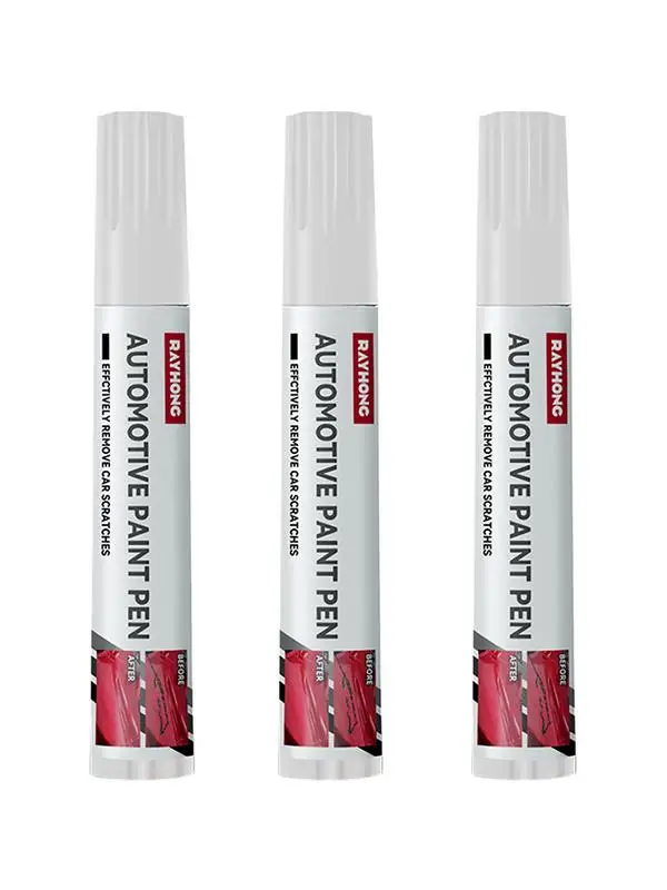 

3 Pieces Car Scratch Remover Pen Paint For Cars Paint Scratch Repair Car Scratch Remover Durable Paint Pens For