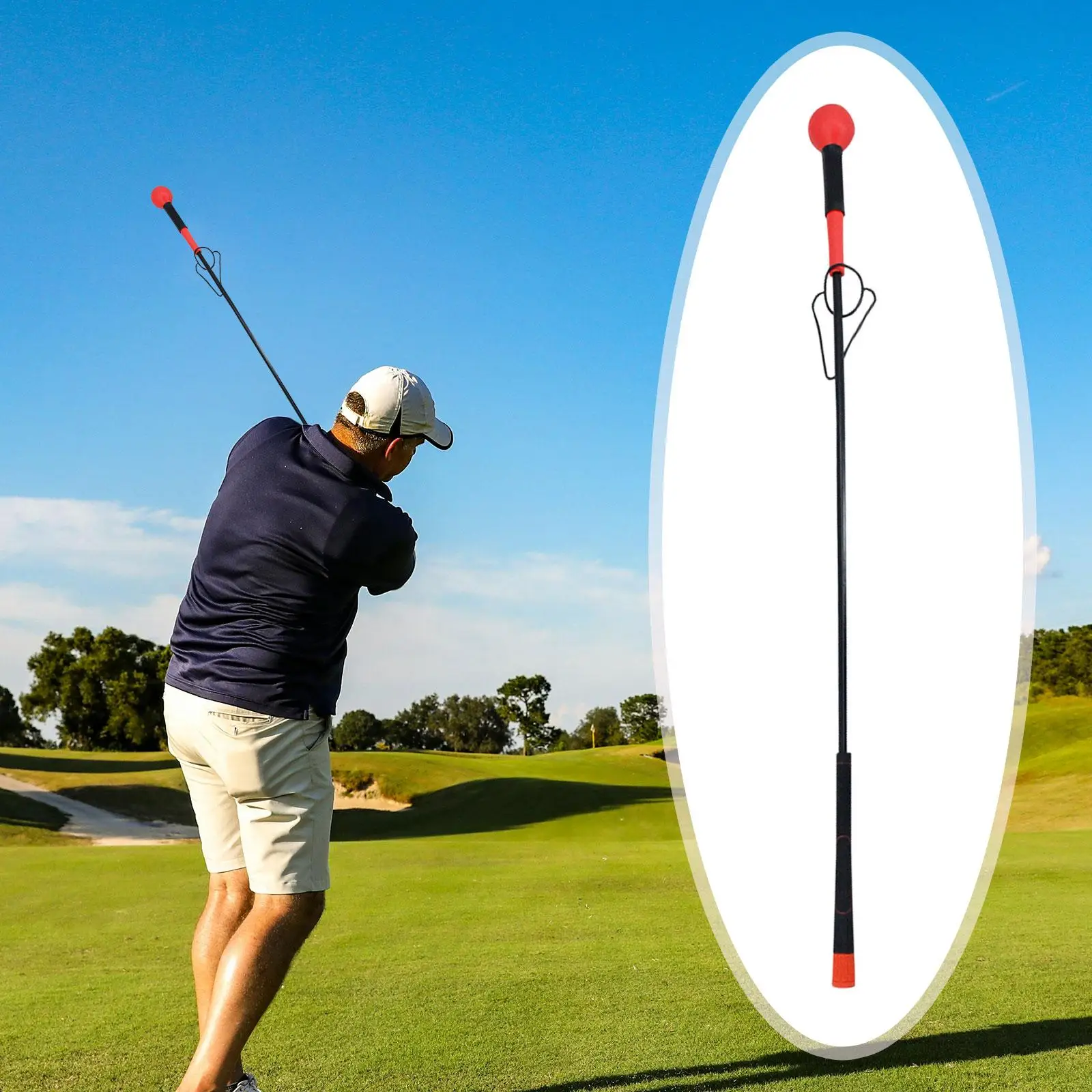 Тренировочная палка для игры в гольф комнатная и уличная выравнивания