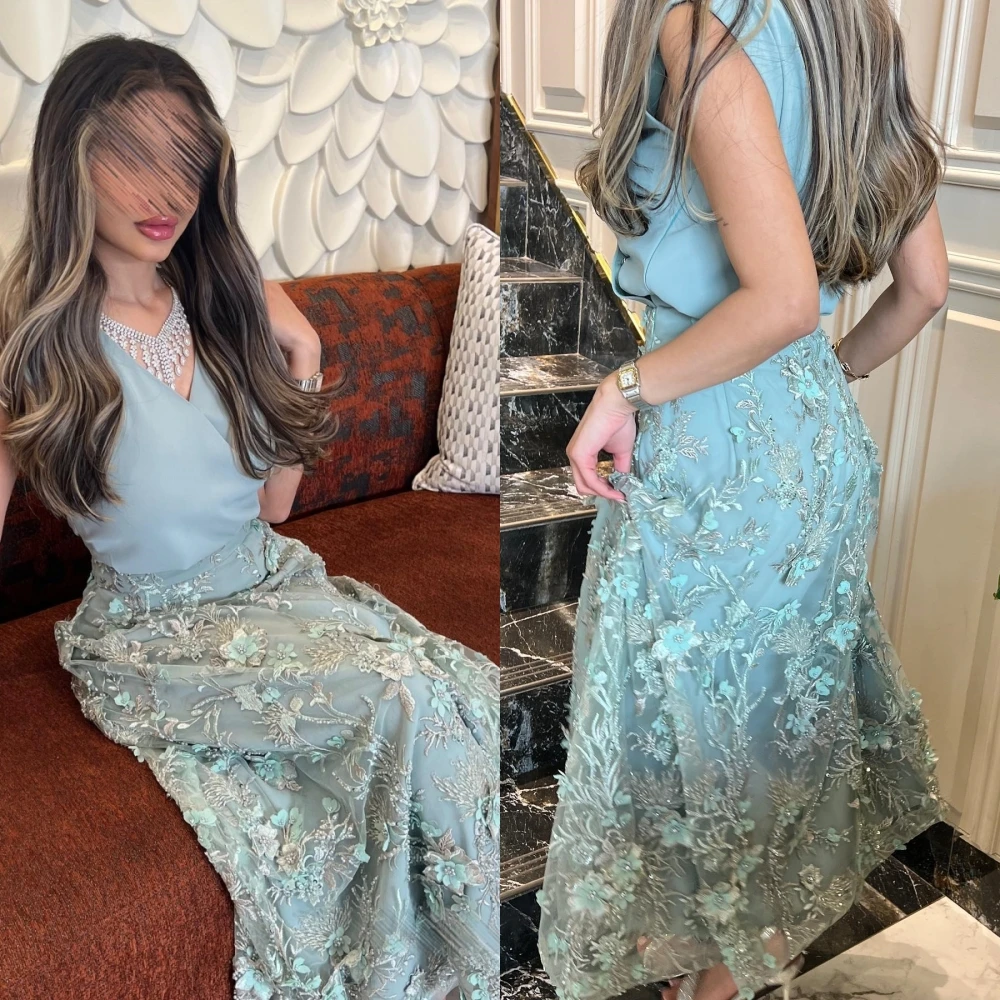 Индивидуальное вечернее платье Jiayigong для выпускного вечера S с аппликацией