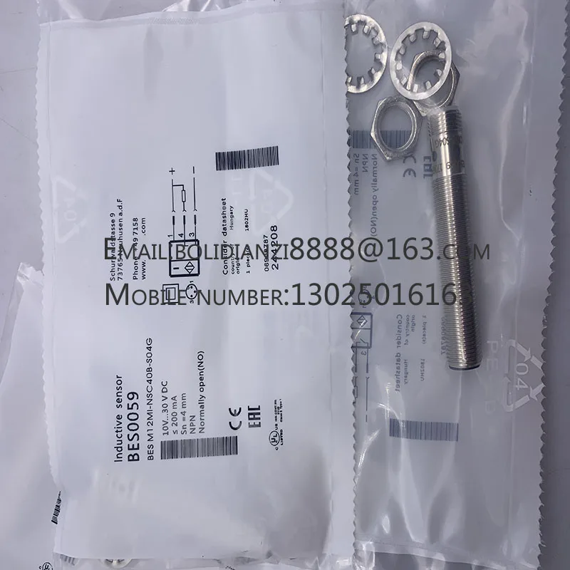 Новый датчик приближения BES0059 BES M12MI-NSC40B-S04G