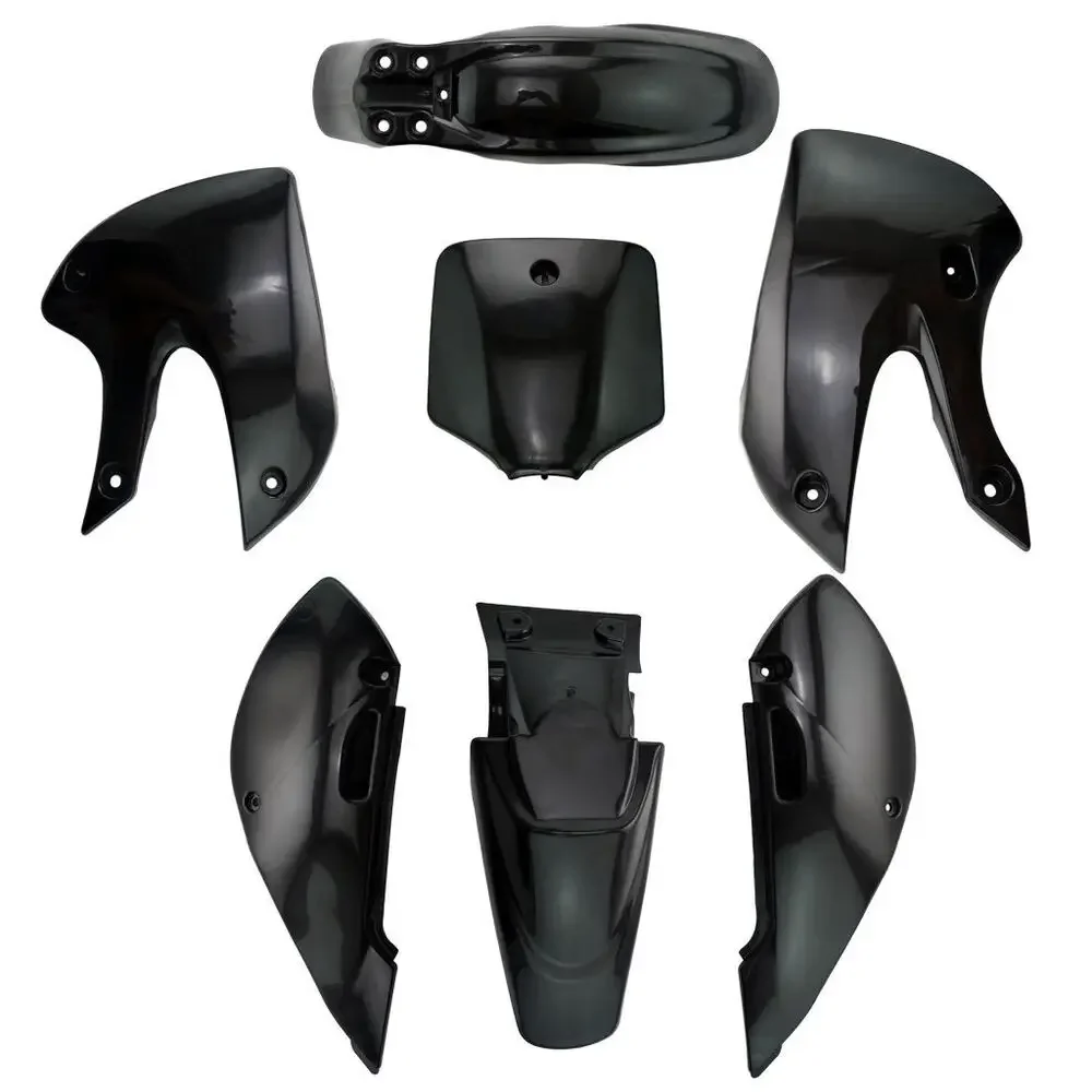 Фото Пластиковый обтекатель для мотоцикла Kawasaki, полный чехол для тела KLX 110 KX65 Suzuki RM65 DRZ110, грязевой питбайк 125/140/150/160/200 CC №1