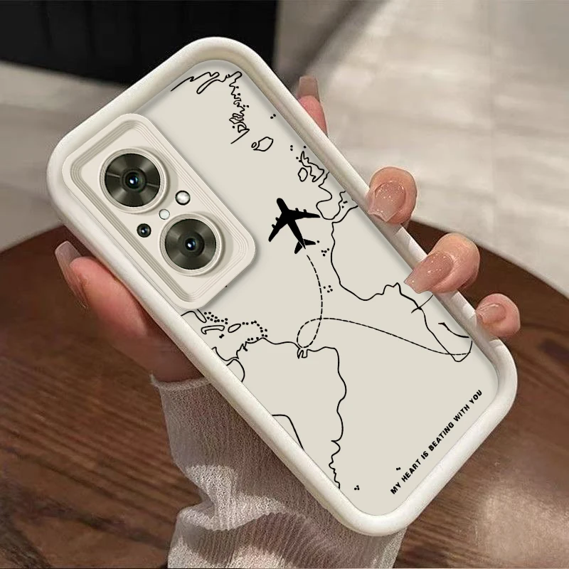 N uzun 9SE Крошечный самолет Новый чехол для телефона Sky Eye Huawei Nova 9 9Pro 10Lite 7i Y70Plus Y70 Y91 Y90