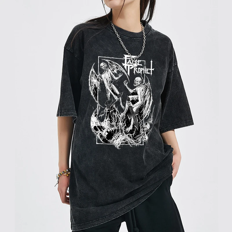 

Футболки с графическим принтом в готическом стиле, летние футболки в стиле музыкального фестиваля, стиль Харадзюку, футболки в стиле унисекс, хлопковая Футболка Y2k, цифровой топ с прямым впрыском