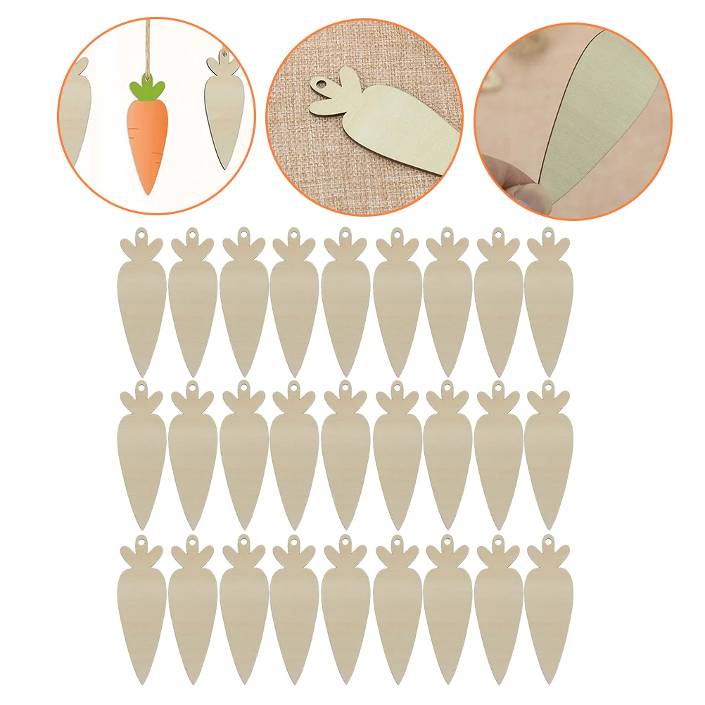 

Wood Easter Slices Wooden Diy Carrot Blank Crafts Hanging Unfinished Blanks Slice Pieces Graffiti Design Ornaments Decor Cutouts