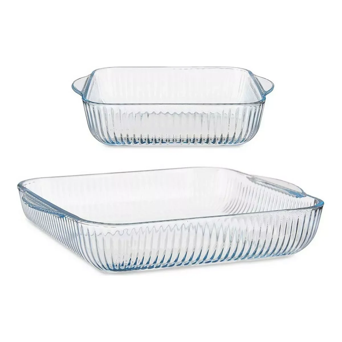 

Oven Dish Optica Transparent Borosilicate (2 pcs)