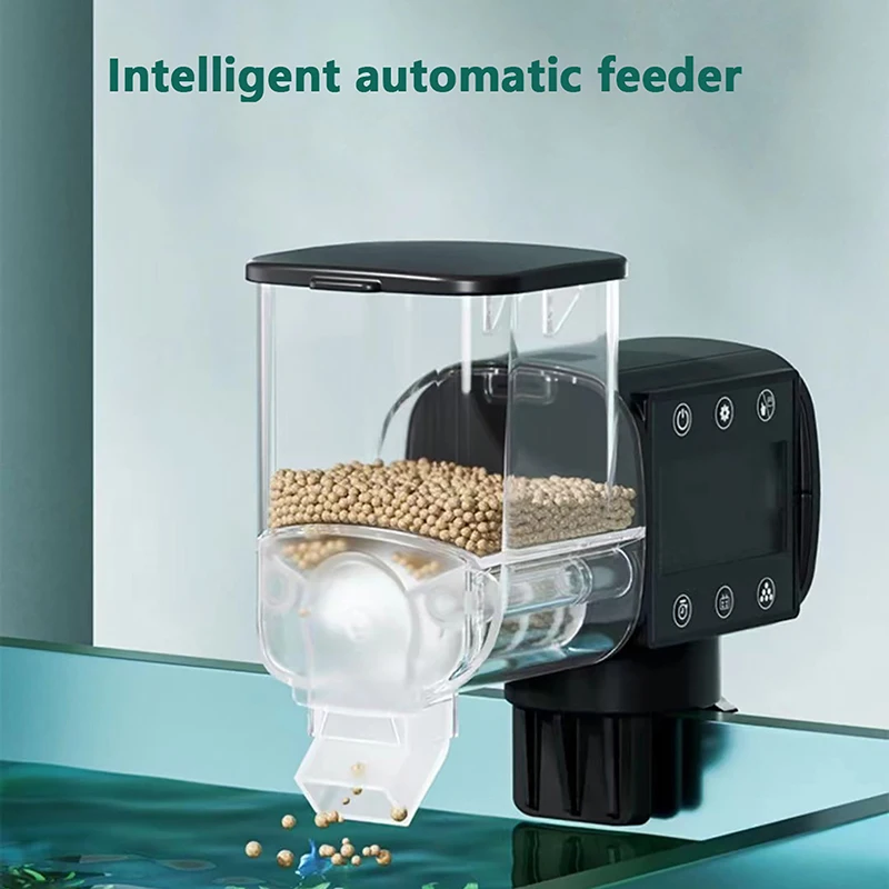 

New Aquarium Fish Tank Feeder Intelligent Automatic Feeder Digital Timing Wifi Wireless Remote Control Fish Feeding