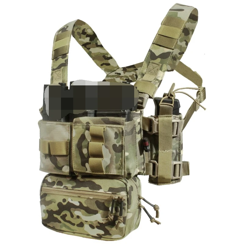 

Lightweight Multifunctional Tactical Chest Hanger, Module System, Hunting and Shooting Training, Abdominal Pocket, MK3