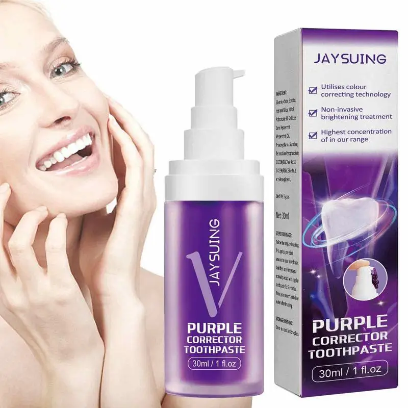 

Toothpaste For Teeth Whitening Multi-uses Removing Years Of Stubborn Stains Teeth Paste 30ml Portable Refreshing Mint Toothpaste