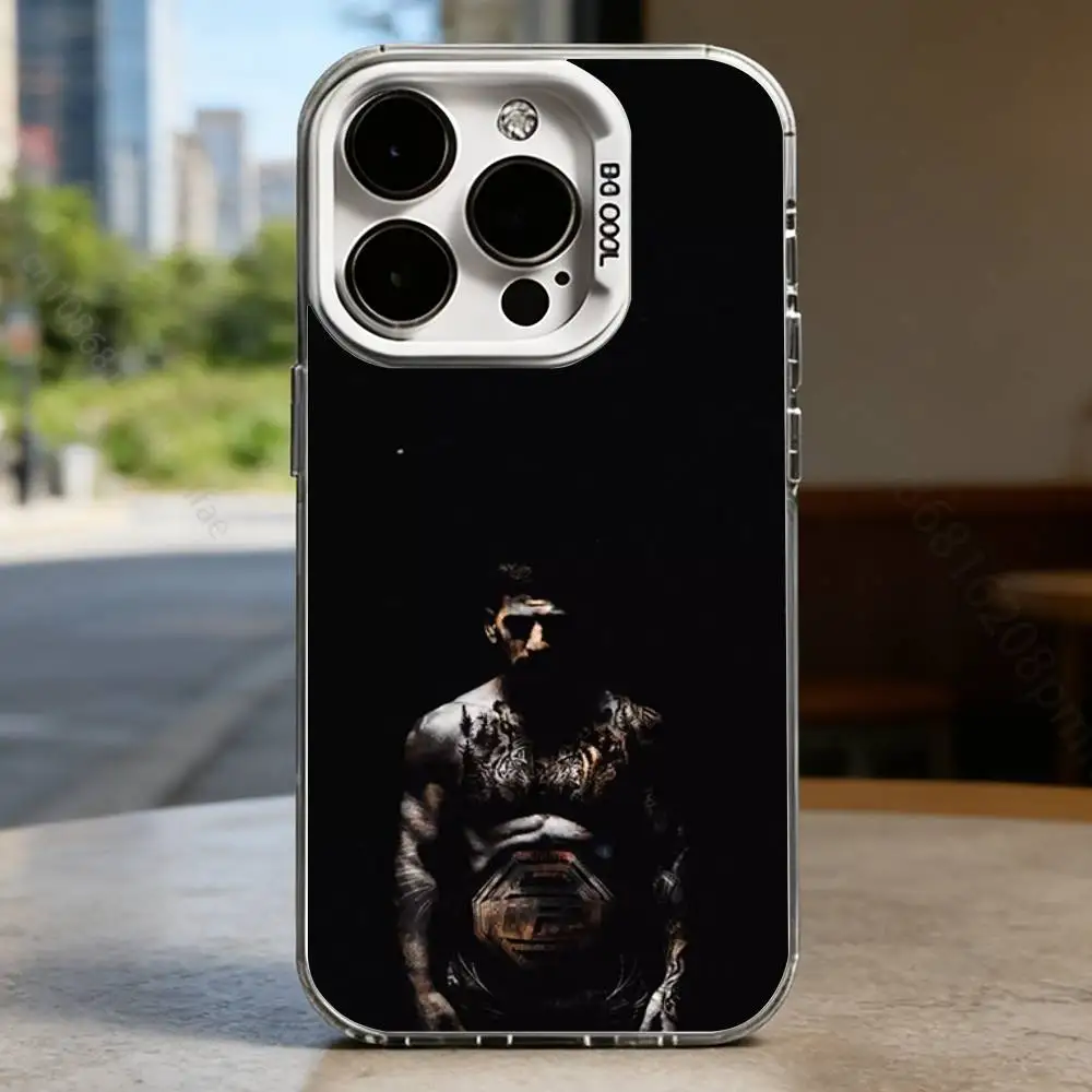 Фото Противоударный чехол I-Ilia Champion T-Topuria Full Cover для iPhone 17, 16, 15, 14, 13, 12, 11 Pro Max, Plus, 16E, X, XR, XS Max №5