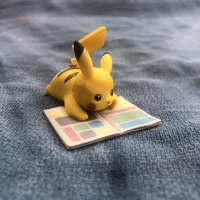 pokemon pocket monster collection pikachu reading newspaper special limited doll gifts toy model anime figures collect ornaments