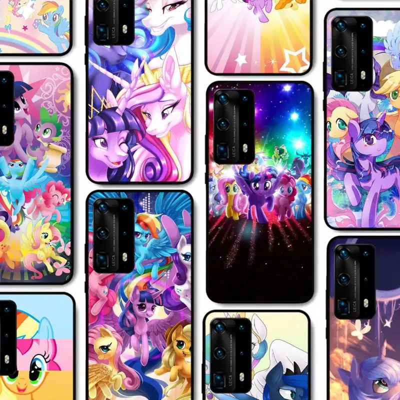 

My Little P-Pony Phone Case for Huawei P30 40 20 10 8 9 lite pro plus Psmart2019