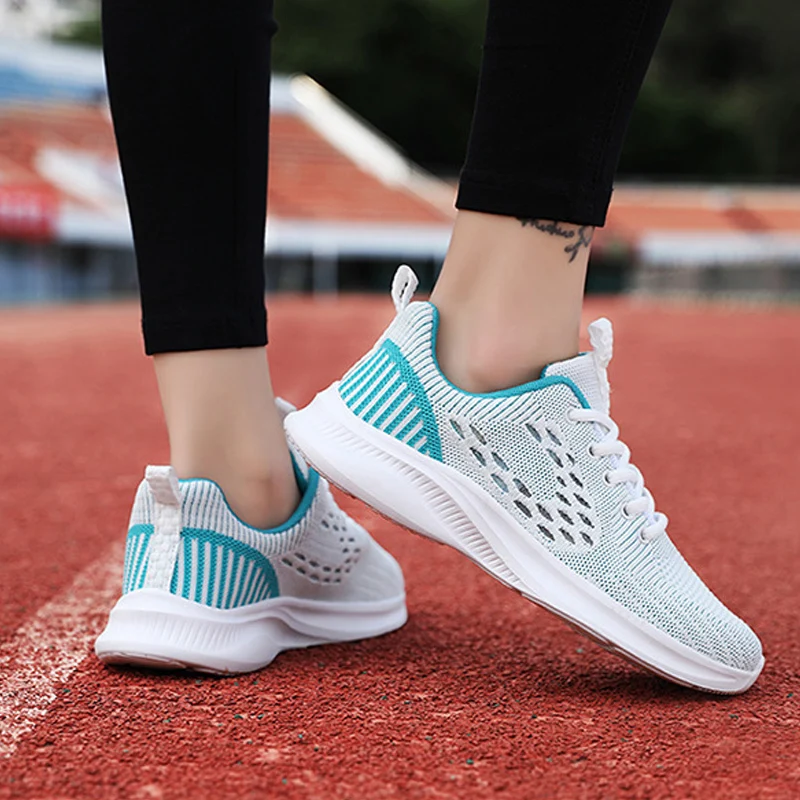 Xiaomi SALUDAS Shoes for Women Sneakers Mesh Breathable Casual Female Shoes Light Lace-up Summer Running Shoes Women Sneakers