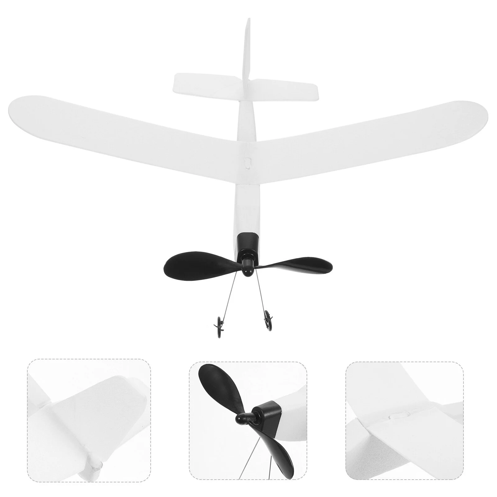 

Rubber Band Glider Children Flying Plane Airplane Toys Kids Playthings Foams Airplanes
