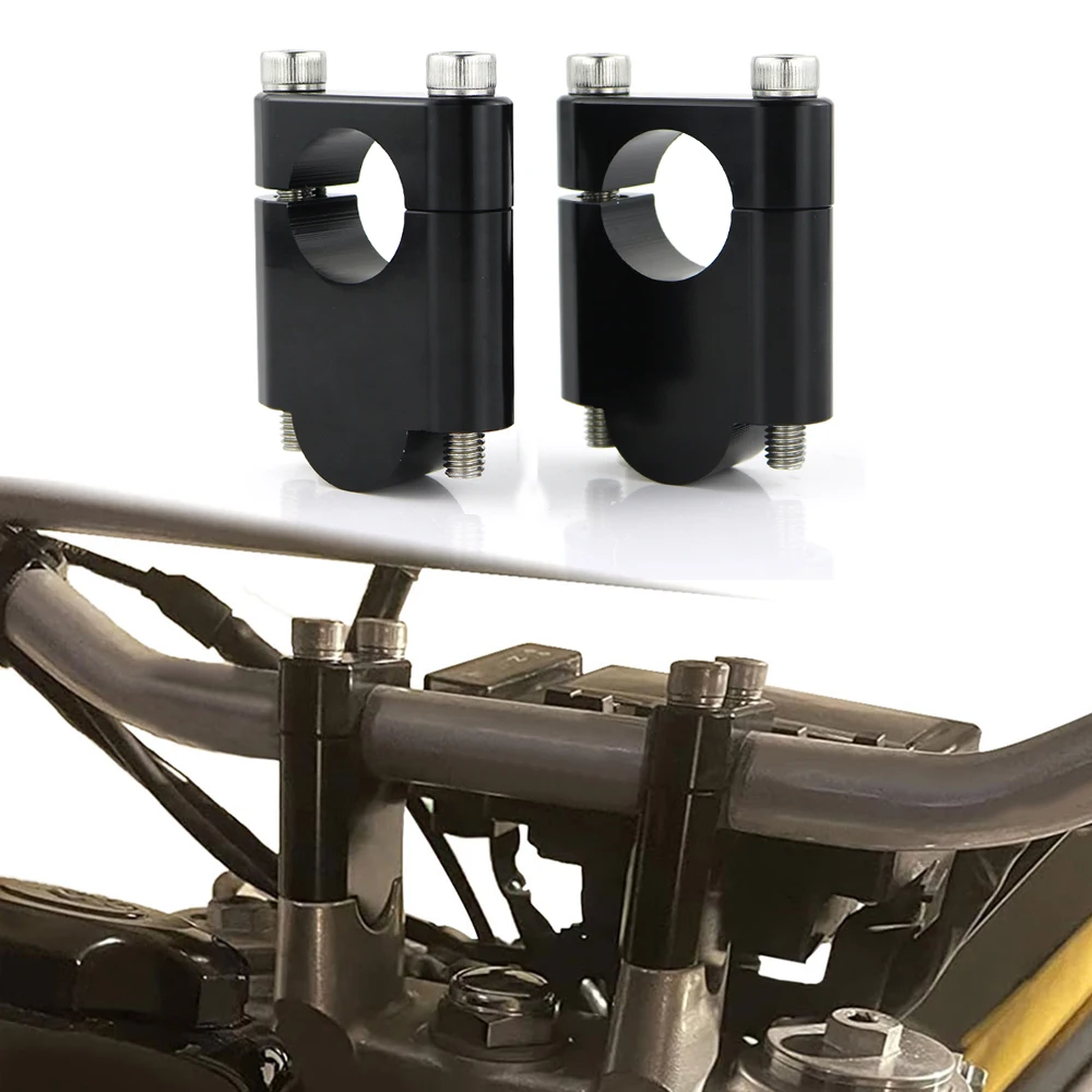 Крепежные хомуты на руль 22 мм 7/8 дюйма подходят для Honda Grom MSX125 ST1100 NC700X NC750X CB500X CB250F