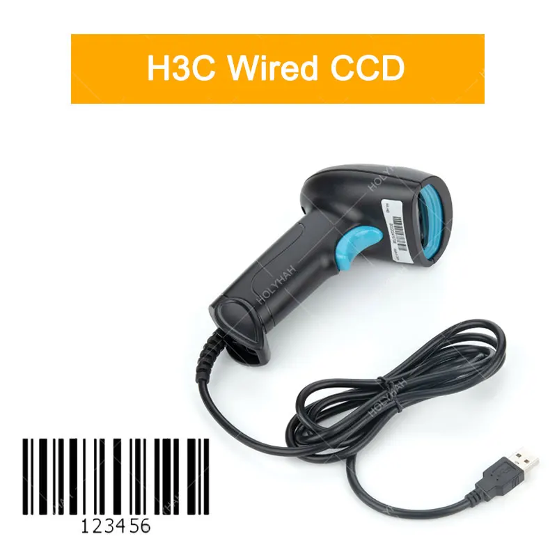 Barcode Scanner Wireless Laser 1D 2D QR Bluetooth Barcode Reader USB Scanner 2d QR Code Reader PDF417 For Pos System images - 6