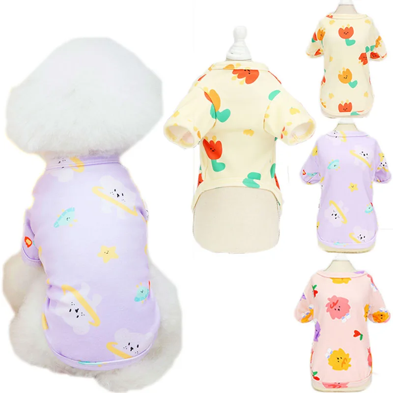 

Cute Dog Hoodies Shirt Pet Clothes Spring&Autumn Puppy Cat Sweatshirt Shirt For Small Dogs Chihuahua Yorkie Pet Costume Coat XXL