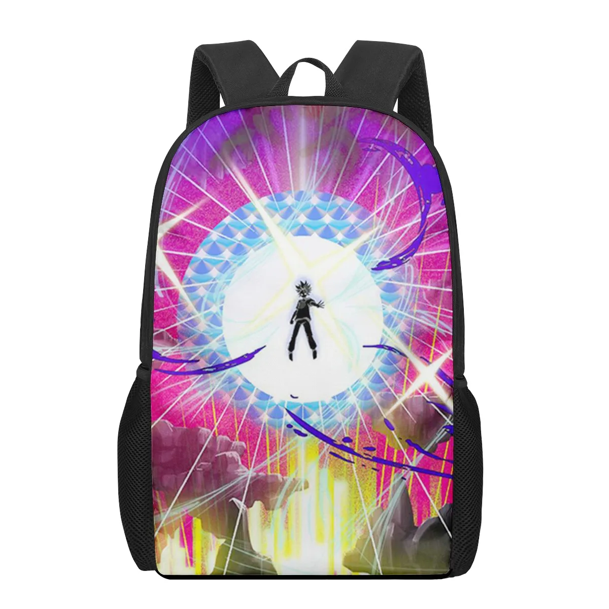 Mob Psycho 100 3D Pattern School Bag for Children Girls Boys Casual Book Bags Kids Backpack Boys Girls Schoolbags Bagpack