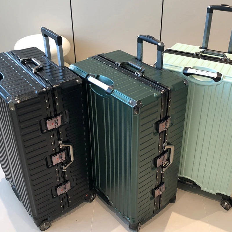 Высококачественная алюминиевая рама с замком TSA троллейка беззвучное колесо 28