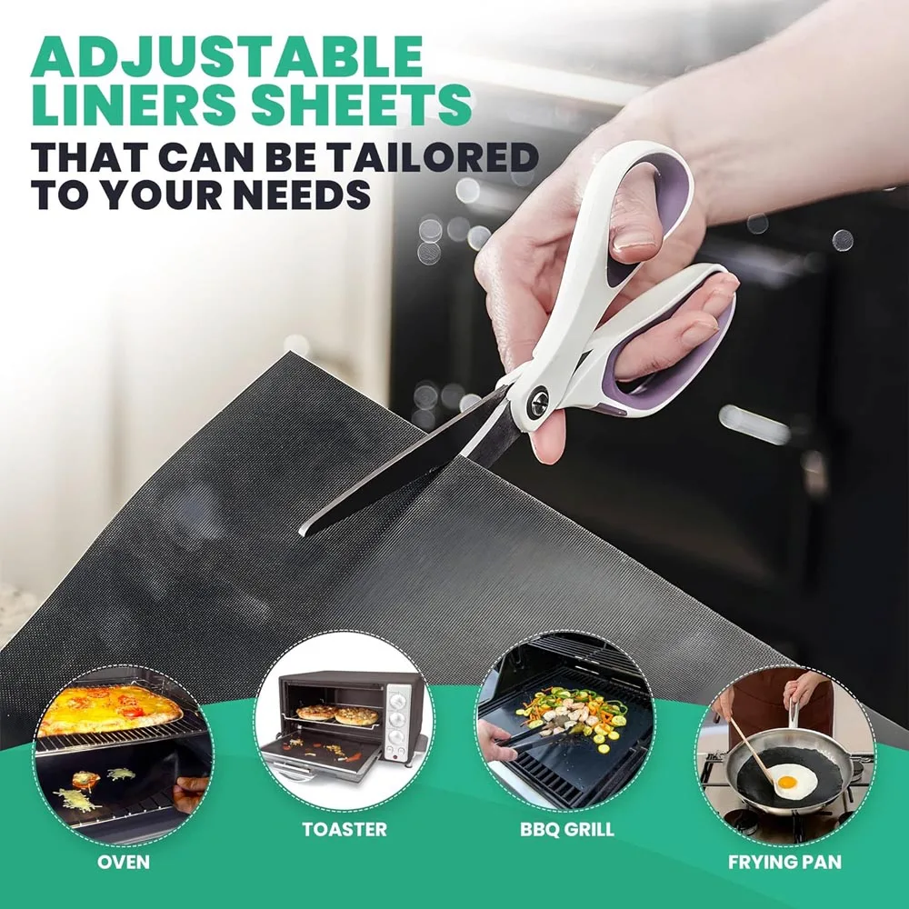 Термостойкие коврики для духовки 33x44 см