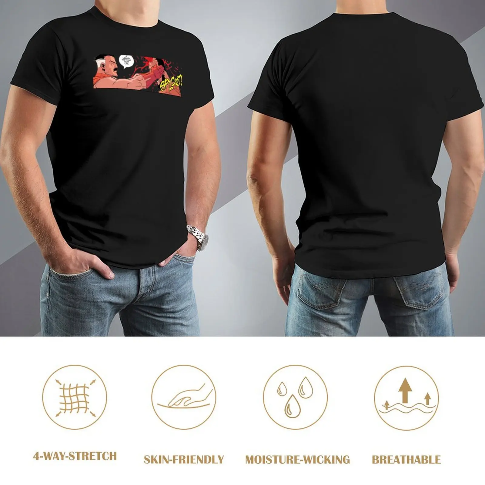 урок за следующую жизнь. Футболка винтажная аниме рубашка пот плюс размер топы