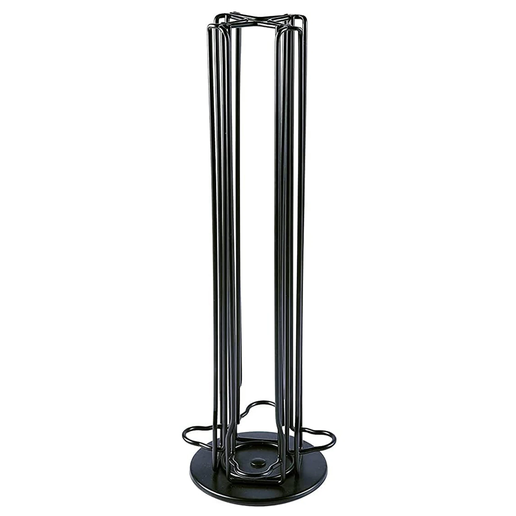 

Retail Coffee Capsule Storage Holder For Nespresso, Metal Capsule Spinning Carousel Rack 360 Degree Rotatable