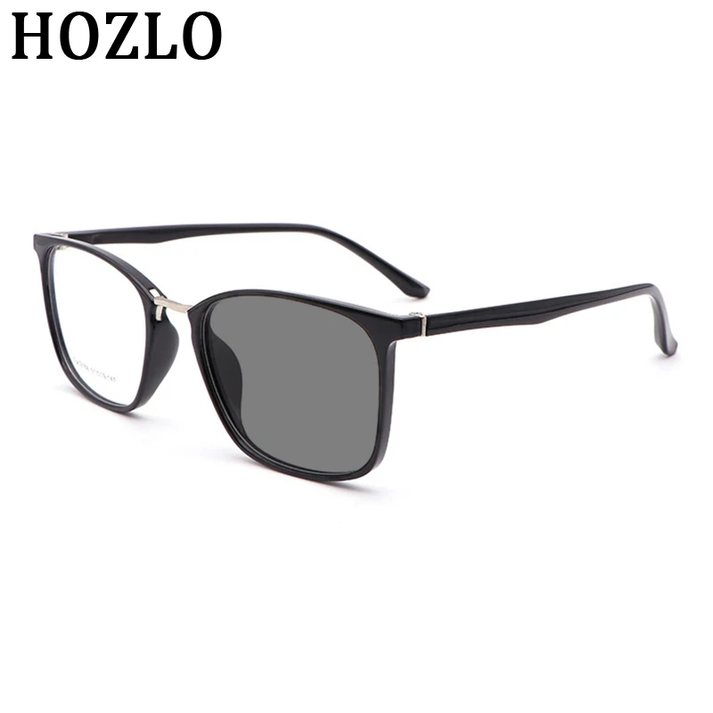 

New Fashion Retro TR90 Women Square Photochromic Myopia Prescription Sunglasses Men Nearsighted Shortsighted Dark Glasses 0~-6.0